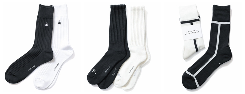 Four Seasons Produces National Warehouse Sophnet Scorpion Socks, Trendy Sports and Leisure Long Socks 23Aw