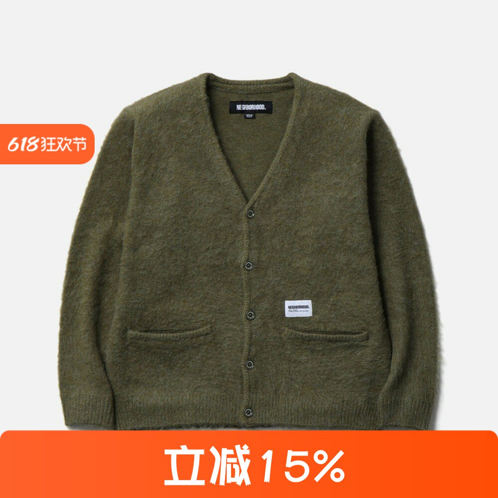 四季出品订货NEIGHBORHOOD MOHAIR CARDIGAN马海毛衣针织开衫25AW评价
