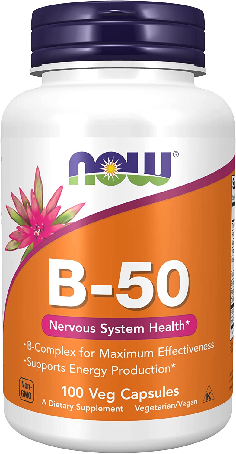 Fuzhou is now the United States Now Foods Noao B50 multivitamin B containing folic acid inositol biotin 100 capsules