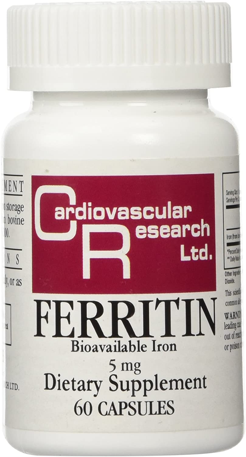 Spot American Cardiovascular Research Ferrinin 5 mg 60 capsules