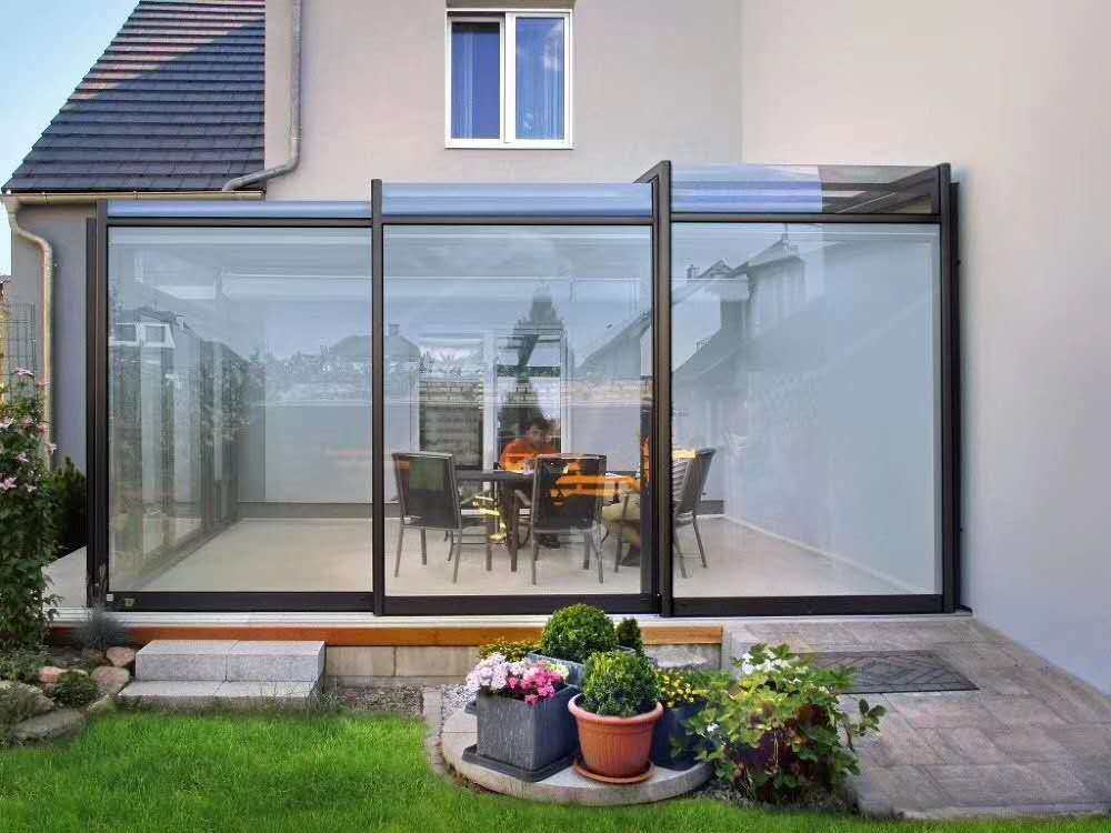 YanNan Ramen seal Balcony Soundproof Tempered Glass non-Label Custom Bedroom Living room Floor window