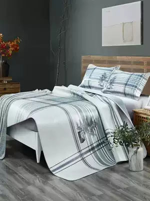 Jinshan Gorge painted cowhide Mat 1 8 m head layer buffalo leather mat three-piece set 1 5m leather soft mat thickened