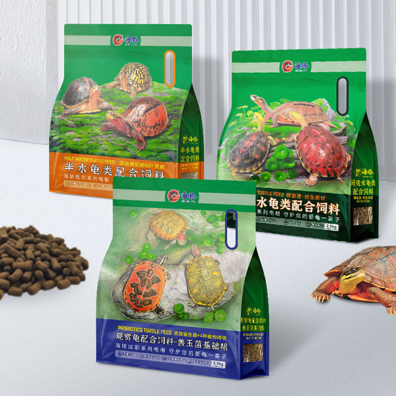 Dolphin Turtle Food, Calcium Supplement for Money Turtles, Yellow-Edged Box Turtles, Grass Turtles, Black-Necked Turtles, Mutant White Brazilian Turtles Feed to Aid Color Development