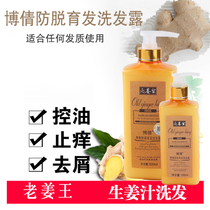 Boqian Ginger Shampoo Old Ginger Ginger Juice Old Ginger Huang Anti-hair Hair Dust Control Oil Shampoo
