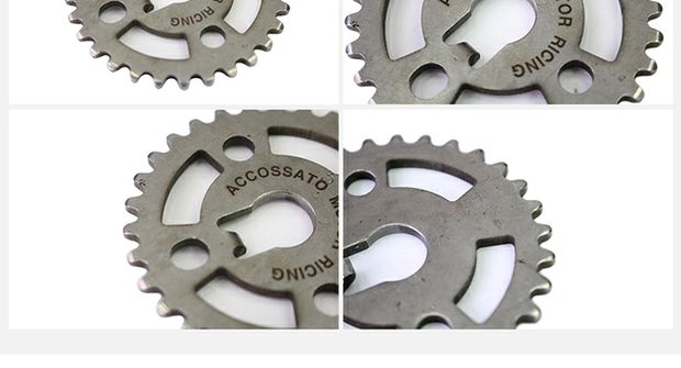 Chuan Ou Lishi răng thời gian Fu Hao Qiaoge JOG WISP RSZ100 Fast Eagle sửa đổi thời gian răng răng - Xe máy Gears nhông xích xe máy rẻ