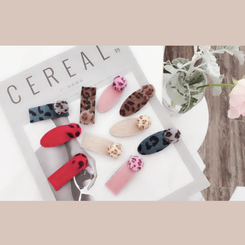 Hàn Quốc trẻ em phụ kiện tóc bé kẹp tóc bé BB clip da báo cô gái công chúa vương miện headband tóc vòng đầu dây băng đô nữ