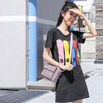 ins small square bag 2022 fashion small bag womens messenger bag new simple and versatile small fresh one-shoulder nylon womens bag