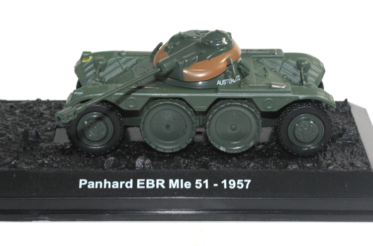 1957 Panhard PanhardEBRMle51 hợp kim tĩnh nhỏ mô hình bể 1 đến 72 mô hình xe buýt