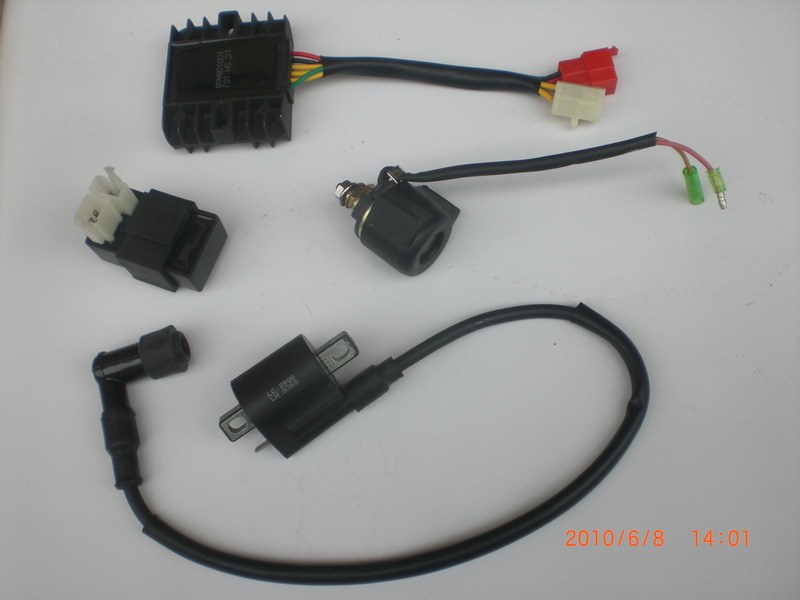 Loncin engine accessories full set of electrical components AC DC igniter voltage regulator rectifier