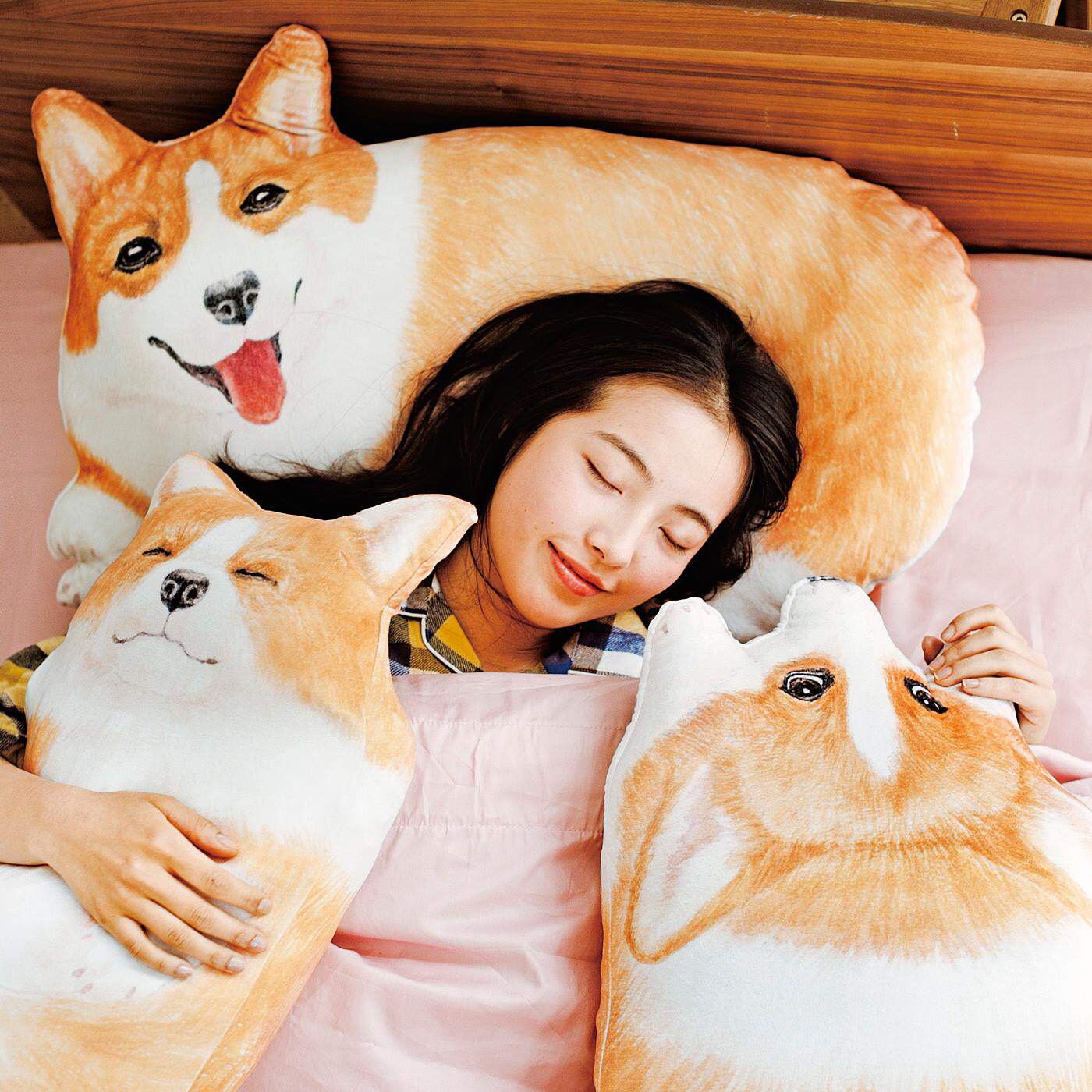 Spot Japan Finarie Dreams YOu MORE Kokie Dogs Year Solid Pillowcase Good Night Good Sleep HOT Cute