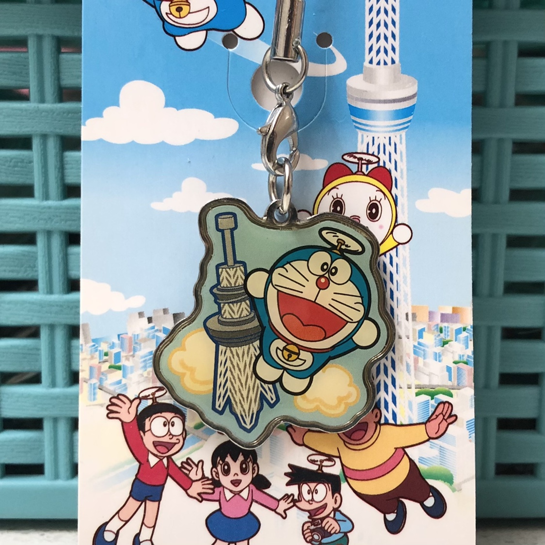 Japan's genuine Doraemon A dream territory limited pendant Tokyo qualified sky tree clear sky