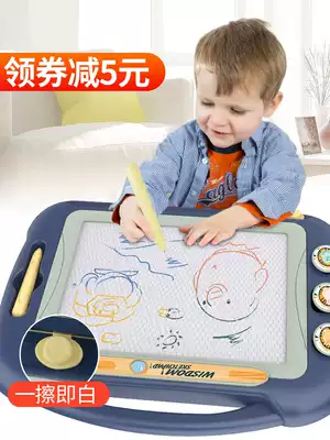 Children's drawing board Magnetic writing board pen Baby baby child toy 1-3 years old 2 children's color magnetic graffiti