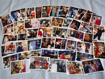 (50 photos) Old friends remember the old photos of Friends Old photos 350g ultra-thick postcards
