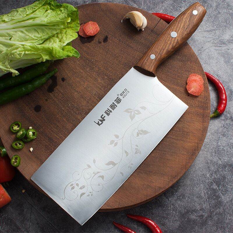 Guangdong Yangjiang Kitchen Knife Stainless Steel Lifelong Home Cut Vegetable Slicing Knife Professional Kitchen Knife Sharpened and Milled Knives