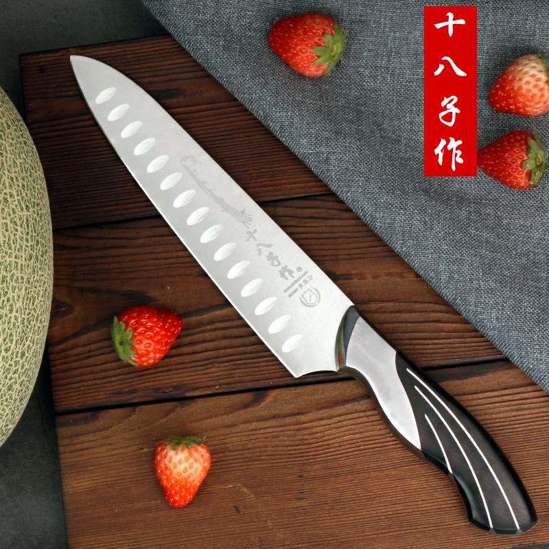 eighteen sub for water fruit knife stainless steel big number melon and fruit knife home commercial bar Fruit Pan Knife Cuisine Cutter