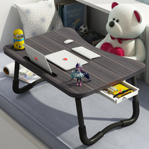 Dormitory artifact lower berth special table bed desk storage box multi-function free installation University fixed dormitory