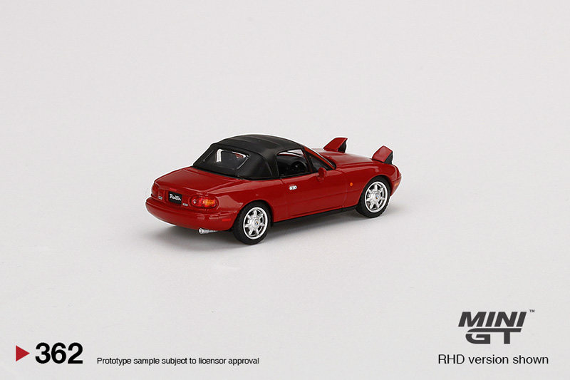 ミニチュアカー1:64 mazda MX-5Eunos miata na #362ダイキャスト合金車