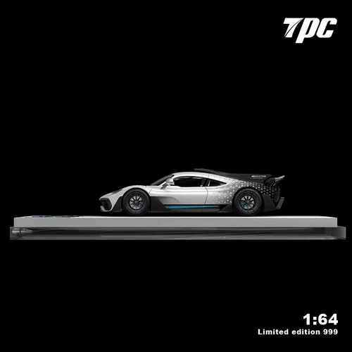 TPC Mercedes Benz, гоночный автомобиль, реалистичная модель автомобиля, ограниченное издание, масштаб 1:64