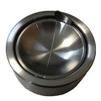 Marine PH1234 stainless steel 304 round ashtray windproof belt cover large capacity