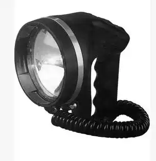 115310 330264 lifeboat rubber Searchlight 12V 80W Marine rubber handheld Searchlight