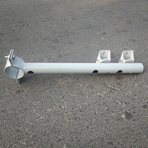 Custom 0 3-1 meter monitoring outdoor custom street lamp pole pole hoop camera bracket crossbar pick arm