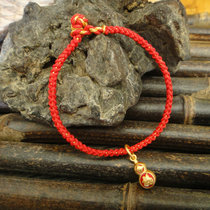 Tibet handmade woven red rope bracelet lovers gift bracelet Fluor hands rope 3mm