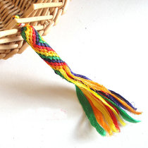 Five Colors Hada Diamond Knots Pendant Weave Car Hanging in the car Hem Tibetan Ornaments 1 5cm