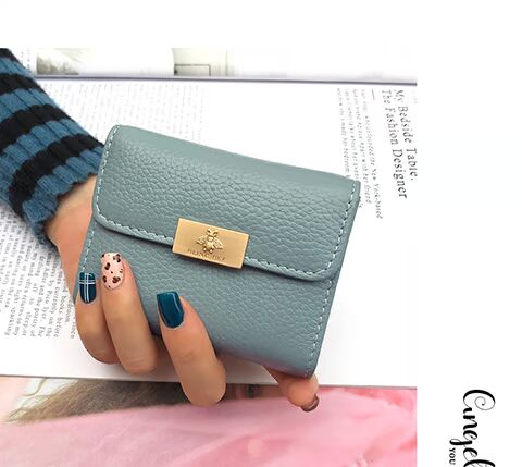 2019 mới da châu Âu và Mỹ gói thẻ phụ nữ mini da bò nhiều thẻ nhỏ gói thẻ chủ thẻ nữ - Chủ thẻ ví đựng thẻ thông minh