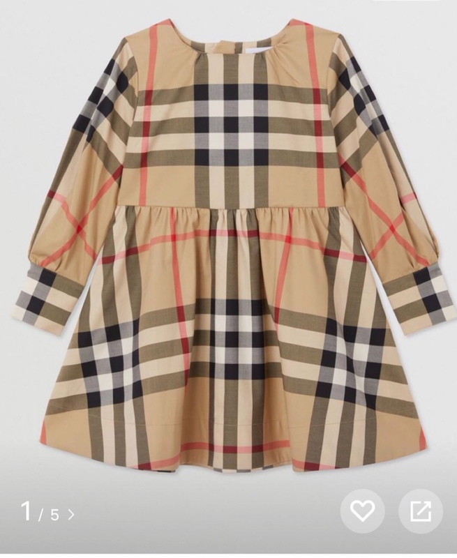 In Stock Burberry Children's Dress 14Y