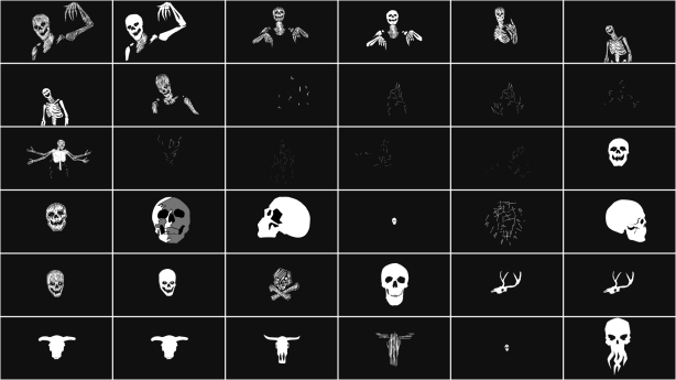 AE模板工程文件1000+卡通手绘涂鸦装饰MG动画图形元素素材