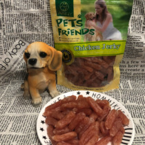 FOREIGN TRADE SINGLE AIRRY TEDDY DOG SNACKS PET FOOD CRYSTAL CHICKEN SAUSAGE 400G