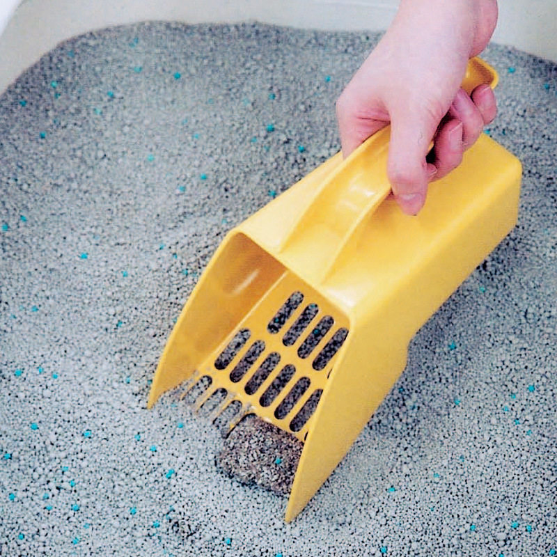IRIS new macroporous cat sand shovel capacity cleaning creativity with sand storage box dog shoveling cat toilet basin with finishing