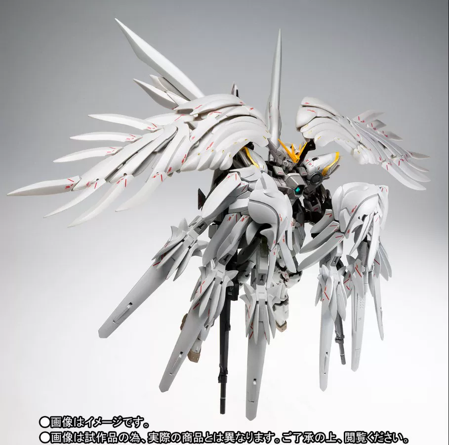 Bandai Gunpla METAL BUILD Joints Movable Flying Wing Zero 22cm Japanese Anime Model
