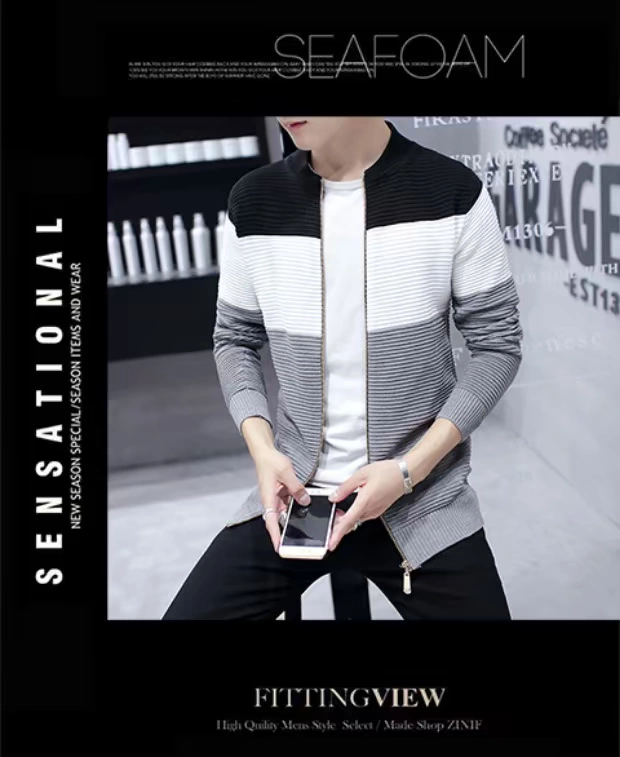 Áo khoác nam mùa thu 2018 mới dành cho giới trẻ áo khoác blazer nam