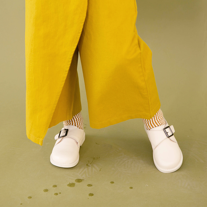 Li Xiaoxian children's clothing 2022 autumn new girl cute style white shoes E91X1852