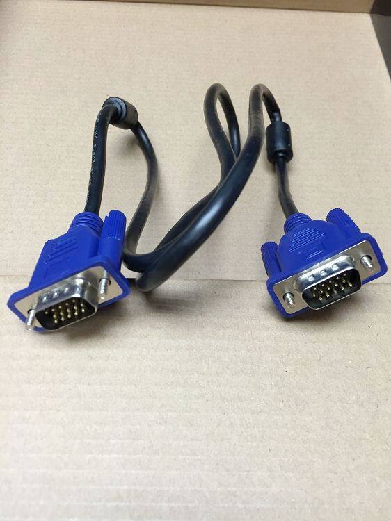 Ultra short VGA line 1 m display signal wire double magnetic ring pure copper wire independent shielding and 1 2 m-Taobao