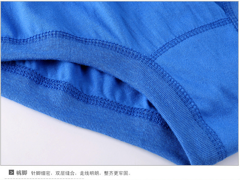 Người đàn ông trung niên cộng với phân bón để tăng đồ lót trung niên và trung niên quần short cotton kích thước lớn quần short cotton cao eo do lot nam