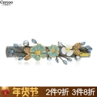 Cercoo ngông cuồng clip ngang vải mùa xuân clip đuôi ngựa clip kẹp tóc trên clip pha lê phụ kiện tóc phụ kiện tóc giá tốt