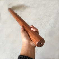 Household large non-stick noodles Solid wood mahogany rolling pin Rolling pin rolling stick noodle stick noodle sour branch wood rolling skin artifact