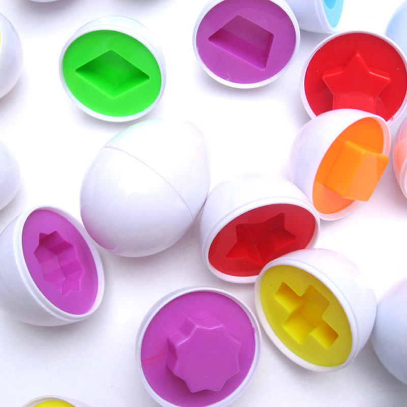 Smart Pairing Card Fit Smart Egg Seven Color Awareness Shape Exercise Hands-on Ability 0-3