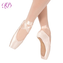 US imports Russian Pointe ballet Dance satin heel tip Shoe RP beginner Brava
