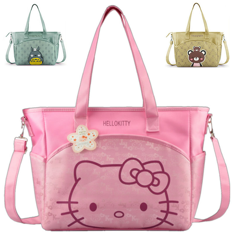 Cartoon Mommy baby baby baby baby baby baby bag multifunctional hand holding large capacity slope-out