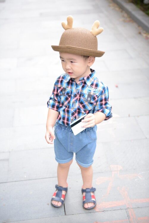 Chemise garcon à manche longue - Ref 2079351 Image 9