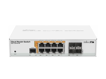 MikroTik CRS112-8P-4S-IN 4 sfp Gigabit ROS wired poe Routing Switch desktop