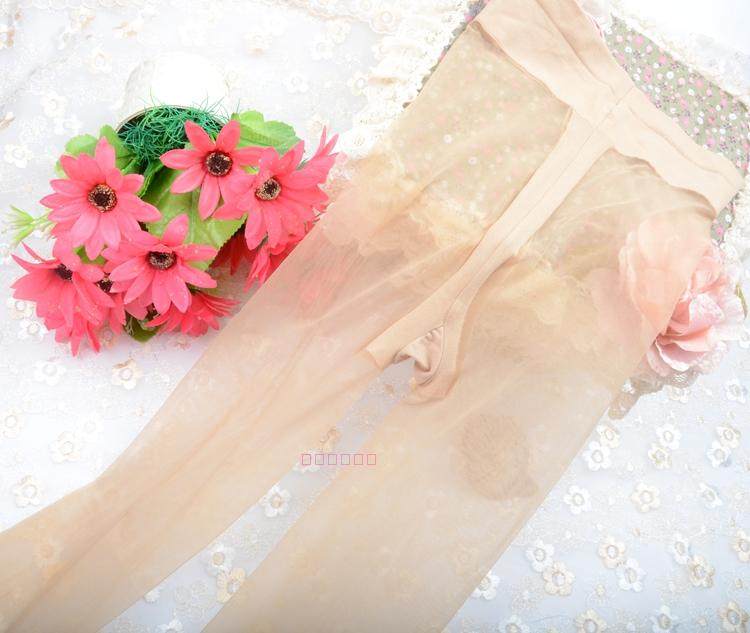 6 pairs of pantyhose 3D invisible T-crotch borderless transparent sexy stockings 850