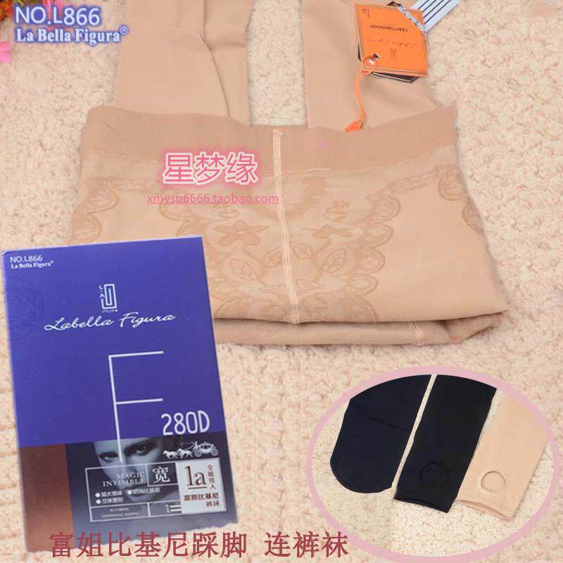 Labella La Bella Figura 866 Increase in wide body lap pants 280D Rich Sister Bikini Pants Socks