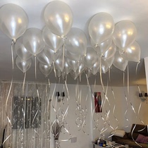 Thickening of 3 2g pearlescent white 12 inch thickened latex balloons