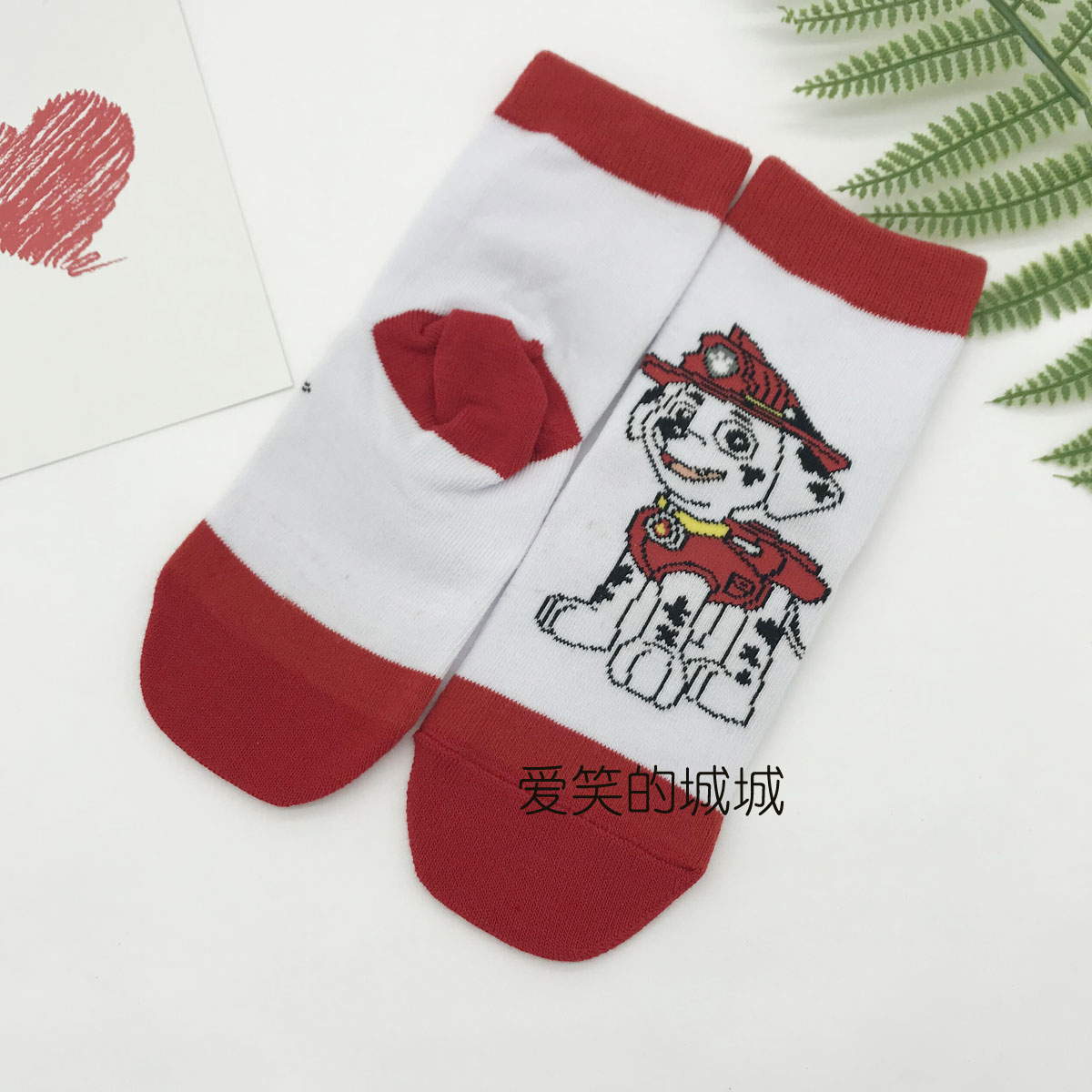 6 đôi bé trai và bé gái mới Wang Wang đội vớ tuần tra chó trong vớ trẻ em hoạt hình vớ cotton cho bé 3-8 tuổi vớ dài cho bé gái