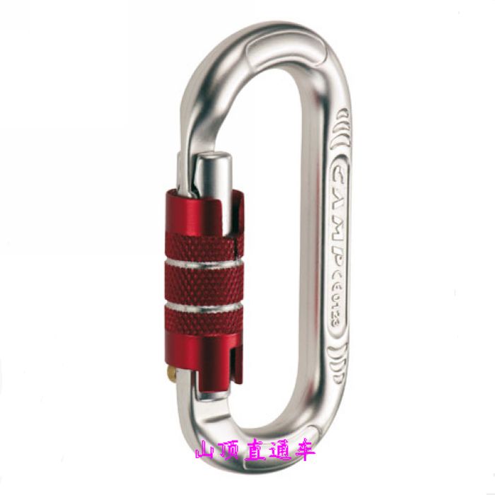 Italy CAMP118501 Automatic lock mountain climbing expansion hole aluminum O-hook 1185 01