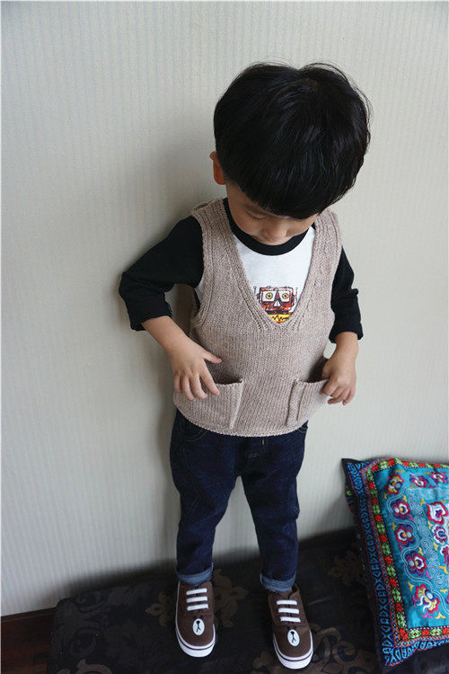 Gilet enfant en coton - Ref 2069457 Image 7